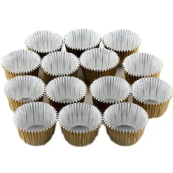 Best Chocolate World Aluminium IJsbonbon Cups Goud Ø23mm 1250 stuks