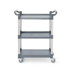 Outlet Hendi AmerBox Serveerwagen klein van polypropyleen - 3 planken