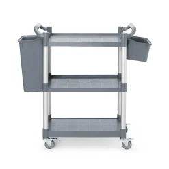 Outlet Hendi AmerBox Serveerwagen klein van polypropyleen - 3 planken