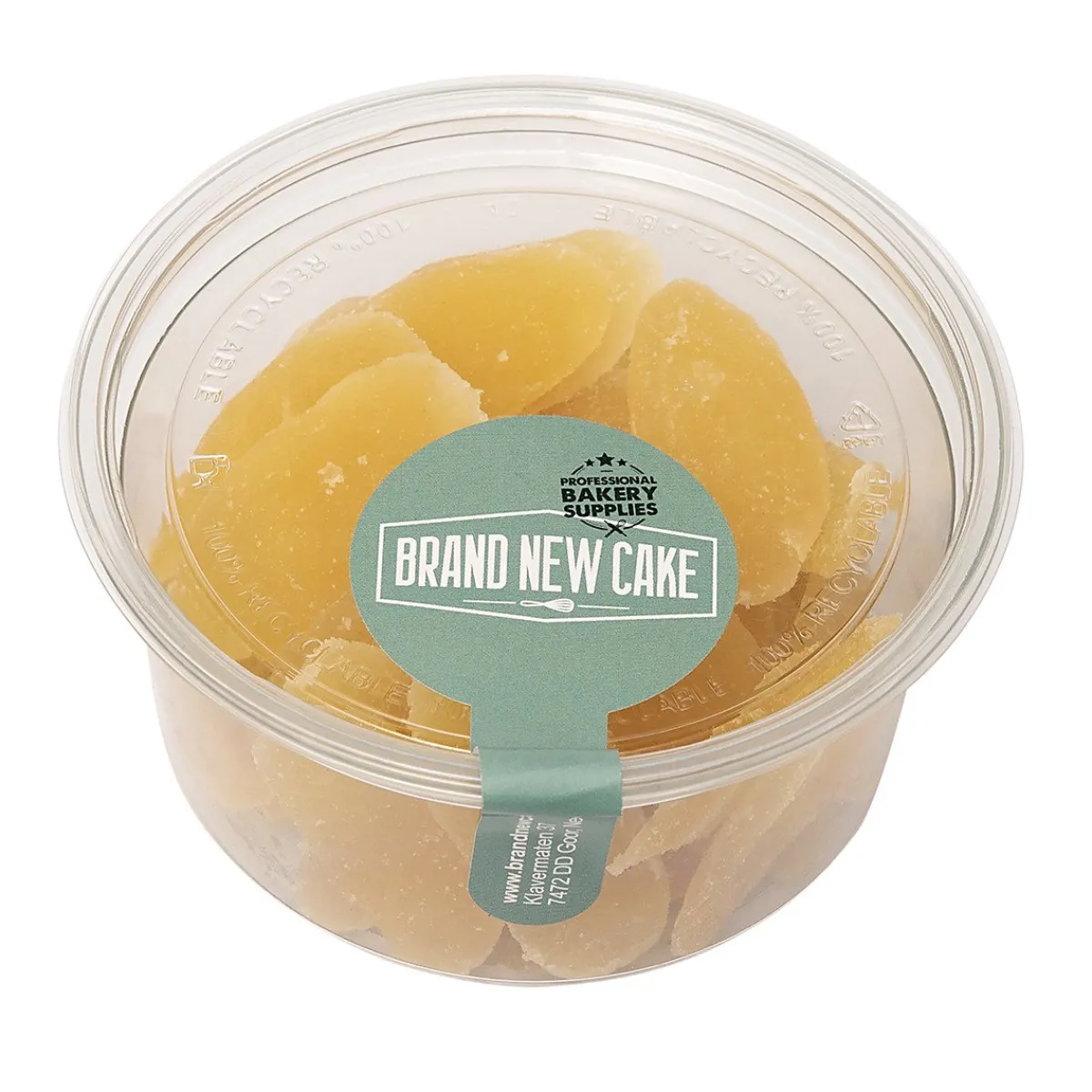 New BrandNewCake Ananas Stukken Gekonfijt 180g