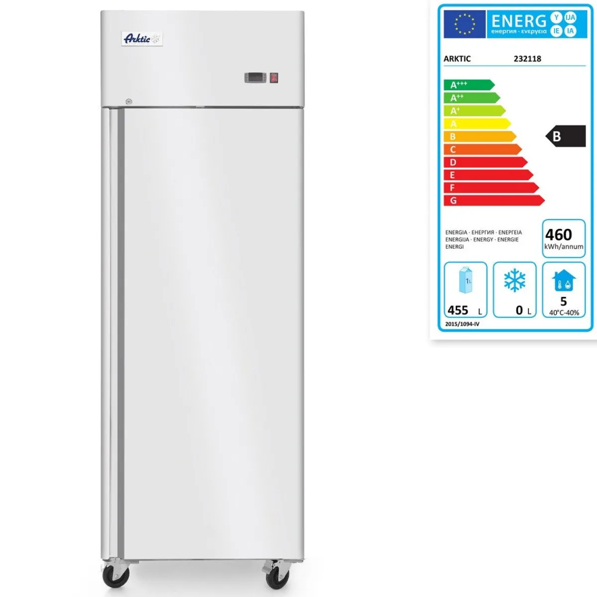 Best Hendi Arktic Koelkast enkele deur Profi Line 670L