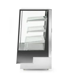 Discount Hendi Arktic Koelvitrine met 3 schuine schappen 300 Liter