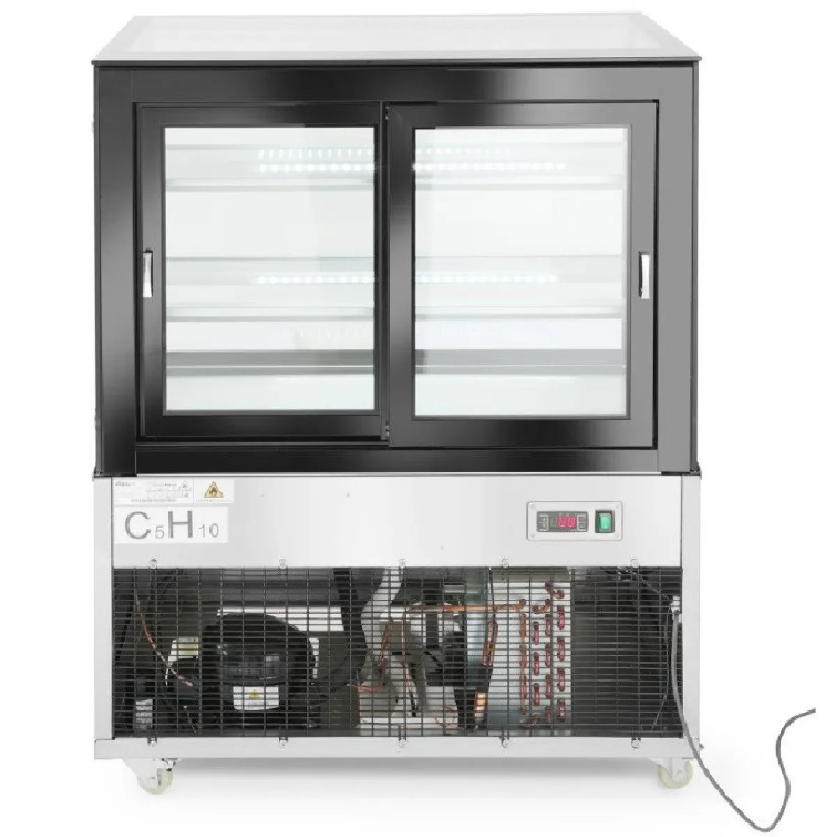 Best Hendi Arktic Koelvitrine met 2 schappen 300 Liter