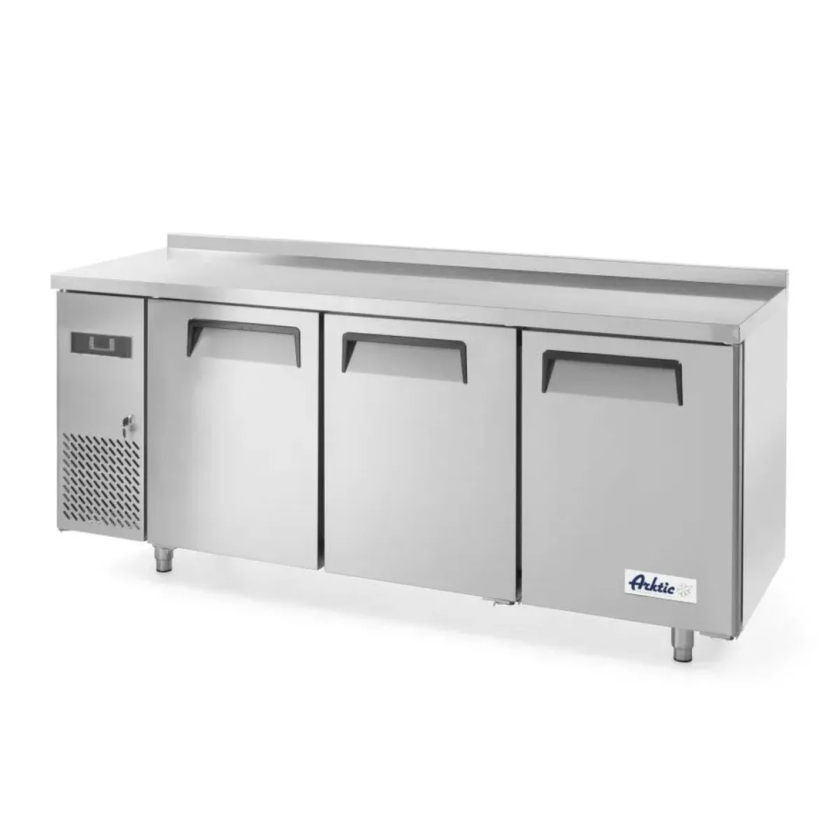 Discount Hendi Arktic Koelwerkbank met 3 deuren Kitchen Line 390L