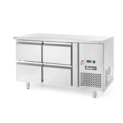 Clearance Hendi Arktic Koelwerkbank met 4 lades Profi Line 280L