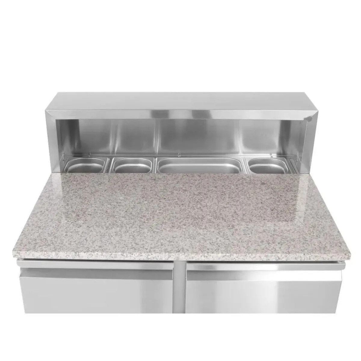 Best Hendi Arktic Pizzawerkbank met 2 deuren 300L