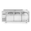 Hot Hendi Arktic Vrieswerkbank met 3 deuren Kitchen Line 390L