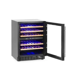 Hendi Arktic Wijnkoeler 2 zones 46 flessen