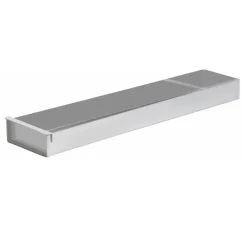 New Overig Bakplaat aluminium 3 randen (90º) - 30x20x5cm + Voorzetstuk