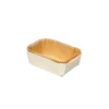 Clearance Overig Bakvorm Hout Rechthoek 14x9,5x5cm + Bakpapier (per stuk)