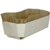Discount Overig Bakvorm hout 24x11,5x7cm + bakpapier (per stuk)**