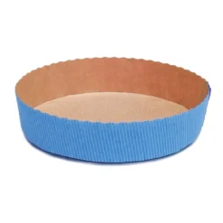 Best Overig Bakvorm Karton Rond Ø15,5x3,5cm Blauw (per stuk)