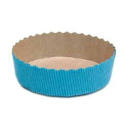 Sale Overig Bakvorm Karton Rond Ø10x3cm Blauw (per stuk)