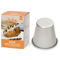 New Decora Bakvormen Baba Ø6xØ4x6(h)cm (6 stuks)