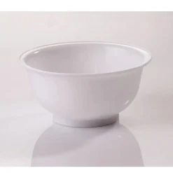 Clearance Overig Beslagkom wit met voet 8 liter (Ø32 cm)