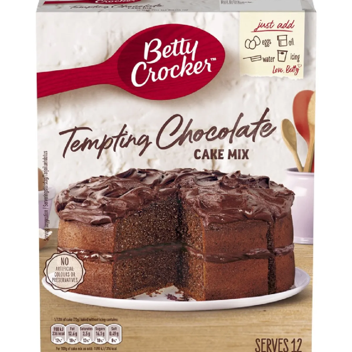 Clearance Betty Crocker Chocolade Cakemix 425g