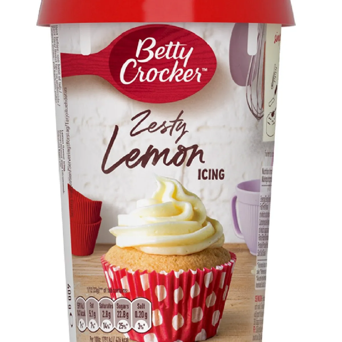 New Betty Crocker Citroen Icing 400g