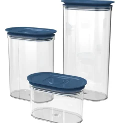 Clearance Biesse Bewaardoos Ovaal Luchtdicht Blauw 1,5L