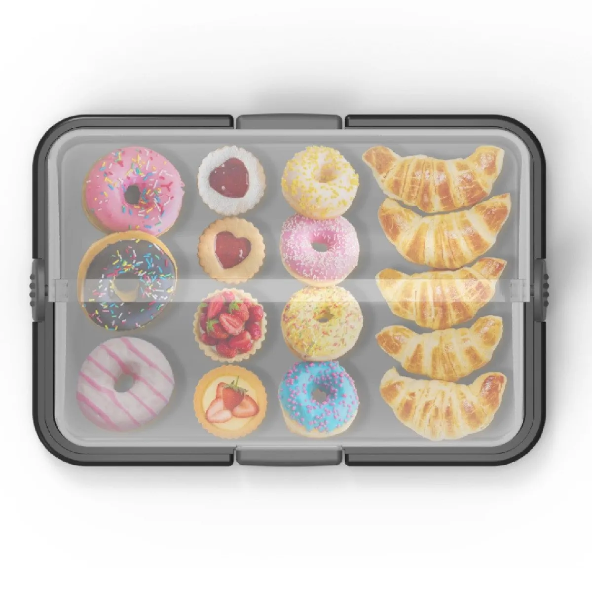 Sale Biesse Vitrine Groot Zwart 46,5x31,5x19,5cm