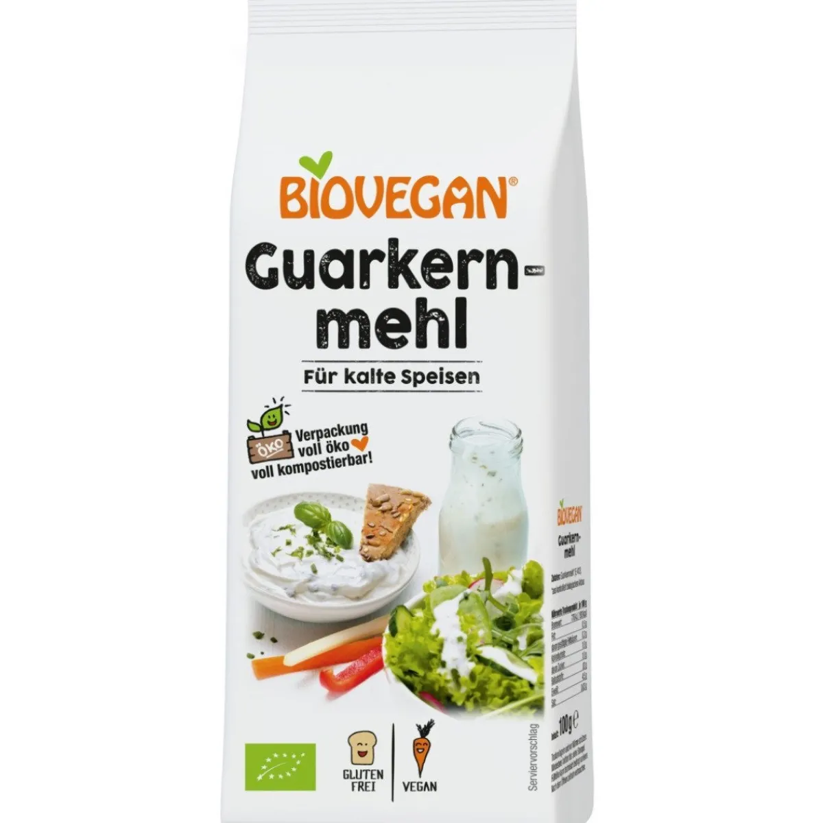 Outlet BioVegan Guarpitmeel Bindmiddel Biologisch 100g