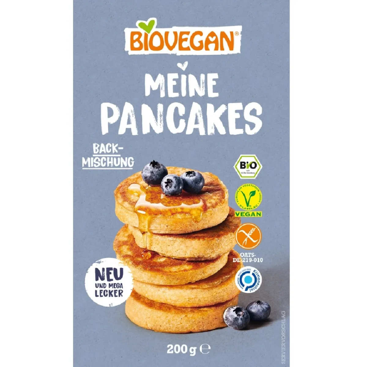 Clearance BioVegan Pancake Mix Biologisch 200g