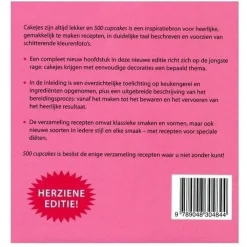 Outlet Boek: 500 Cupcakes