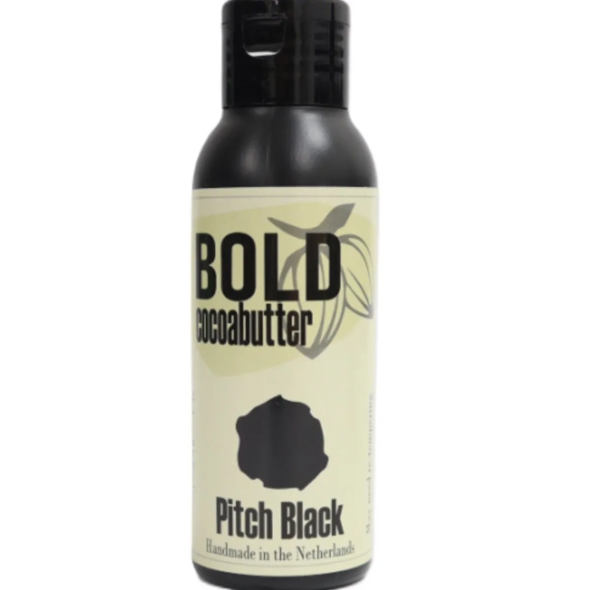 Hot Bold Cacaoboter Gekleurd Pitch Black 80g