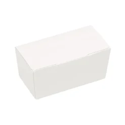 Outlet BrandNewCake Bonbondoosje Wit Glans -2 bonbons- 25 stuks