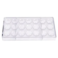 New Chocolate World Bonbonvorm Klokje (21x) 31x27mm