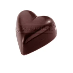 Hot Chocolate World Bonbonvorm Hart (24x) 33x31x15 mm