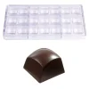 Best Chocolate World Bonbonvorm Ronde Kubus (21x) 27x19mm**