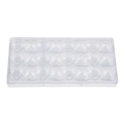 Hot Chocolate World Bonbonvorm Hartje Hoog (24x) 31x35x18mm