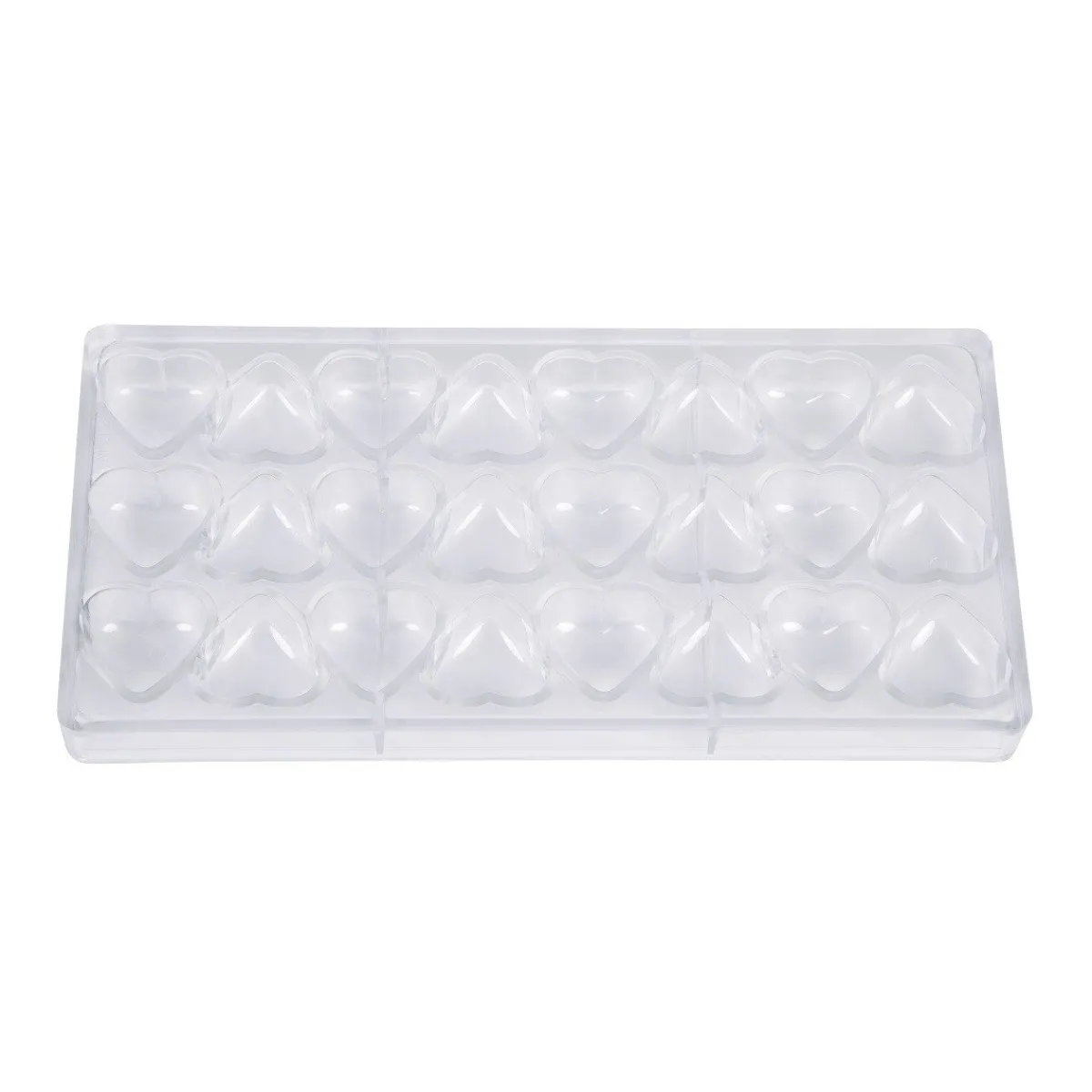 Hot Chocolate World Bonbonvorm Hartje Hoog (24x) 31x35x18mm