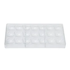 Chocolate World Bonbonvorm Praline Curve (21x) 45x28x14mm