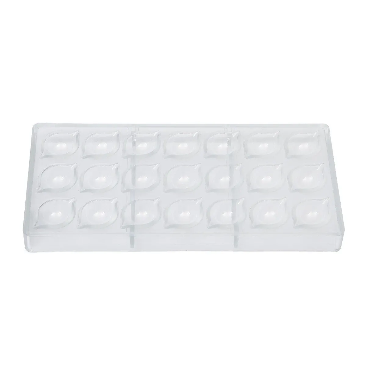 Chocolate World Bonbonvorm Praline Curve (21x) 45x28x14mm