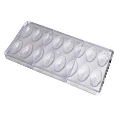 Chocolate World Bonbonvorm Cacaoboon (16x) 50x24x12mm