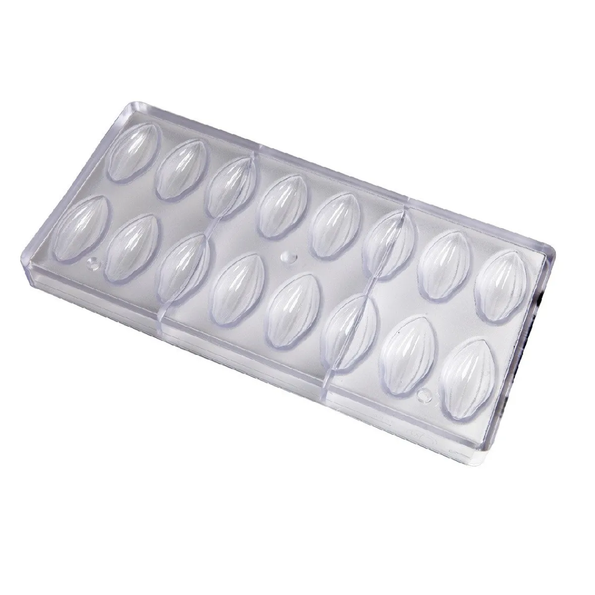 Chocolate World Bonbonvorm Cacaoboon (16x) 50x24x12mm