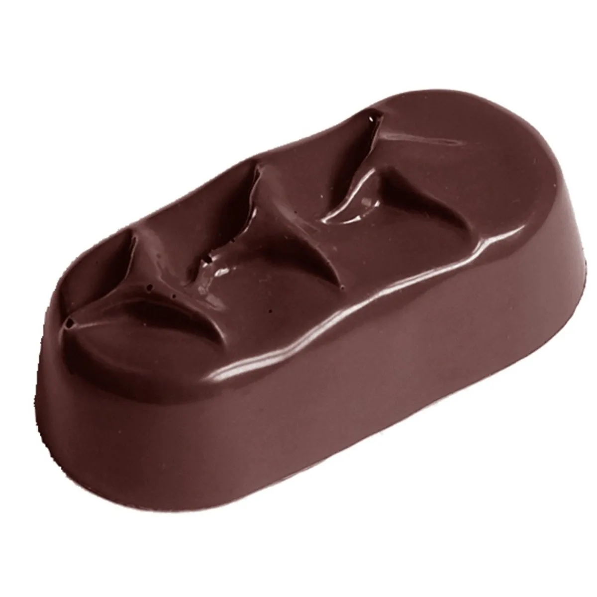 Chocolate World Bonbonvorm Overtrek Klein (12x) 60x29x19mm