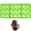 Outlet Chocolate World Bonbonvorm GL Sneeuwpop (21x) 38x30x20mm**