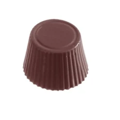 Online Chocolate World Bonbonvorm GL Cuvette Rond (21x) 30x19mm**