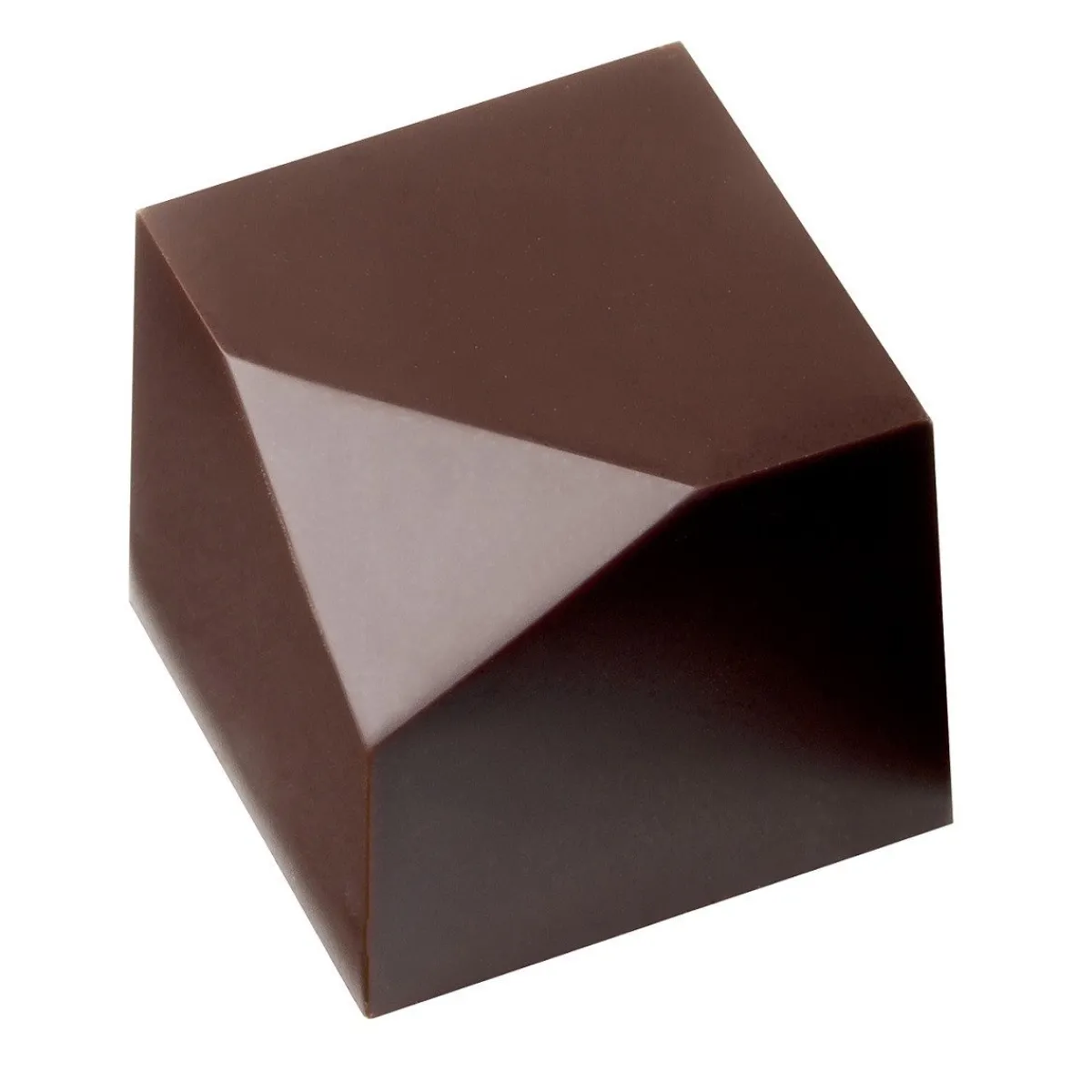 New Chocolate World Bonbonvorm Kubus Forgey (24x) 23x20mm