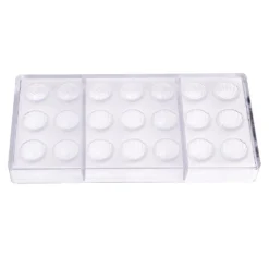 Chocolate World Bonbonvorm Rozet (21x) 27x22mm**