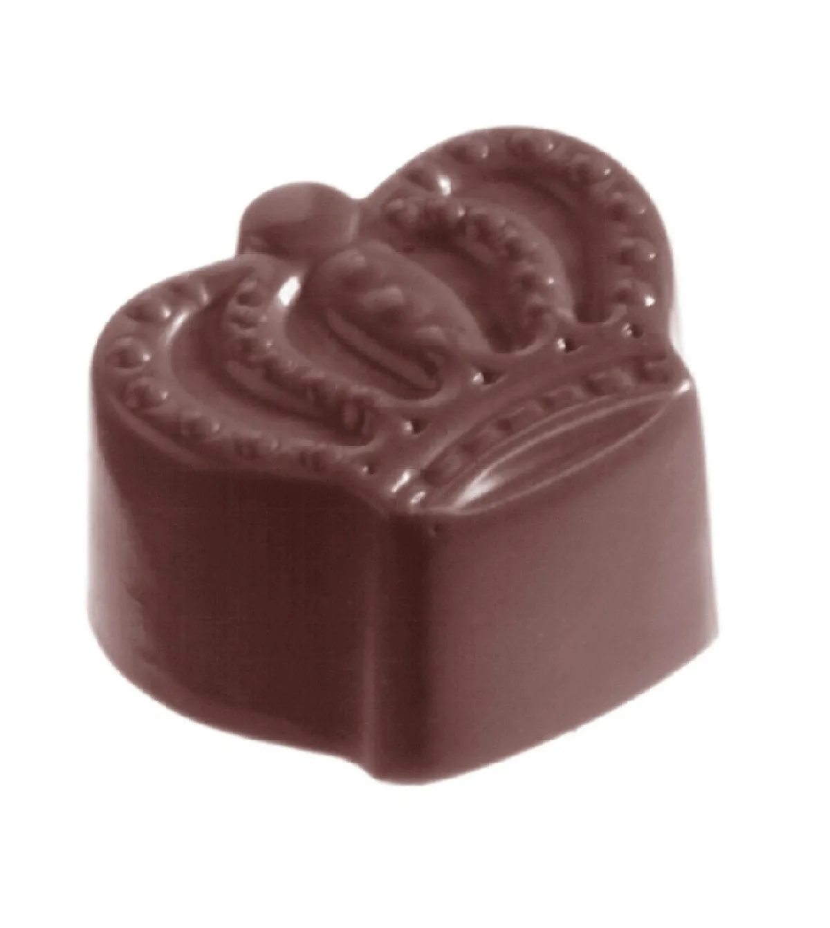 Outlet Chocolate World Bonbonvorm Kroon (24x) 33x27mm