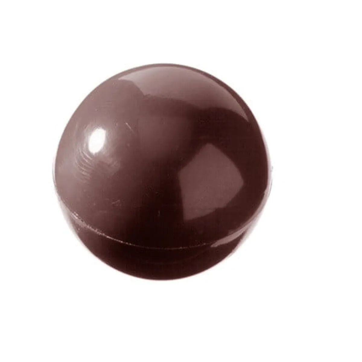Chocolate World Bonbonvorm GL Bol (24x) Ø30mm.**