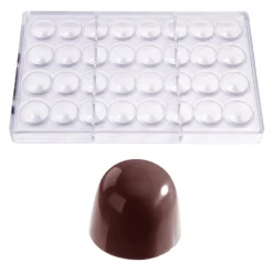 Hot Chocolate World Bonbonvorm Kegel (32x) 29x23mm