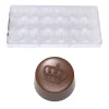 New Chocolate World Bonbonvorm Praline Kroon (21x) Ø30,5x16mm