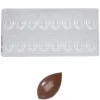Online Chocolate World Bonbonvorm Quenelle (16x) 45,5x25x12,5 mm