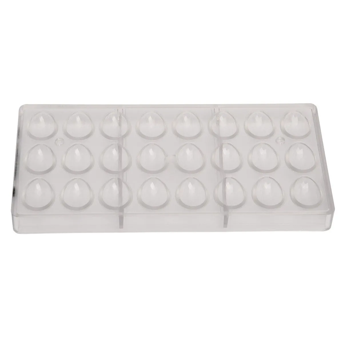 Hot Chocolate World Bonbonvorm Eitje Kristal (24x) 33x23x11mm