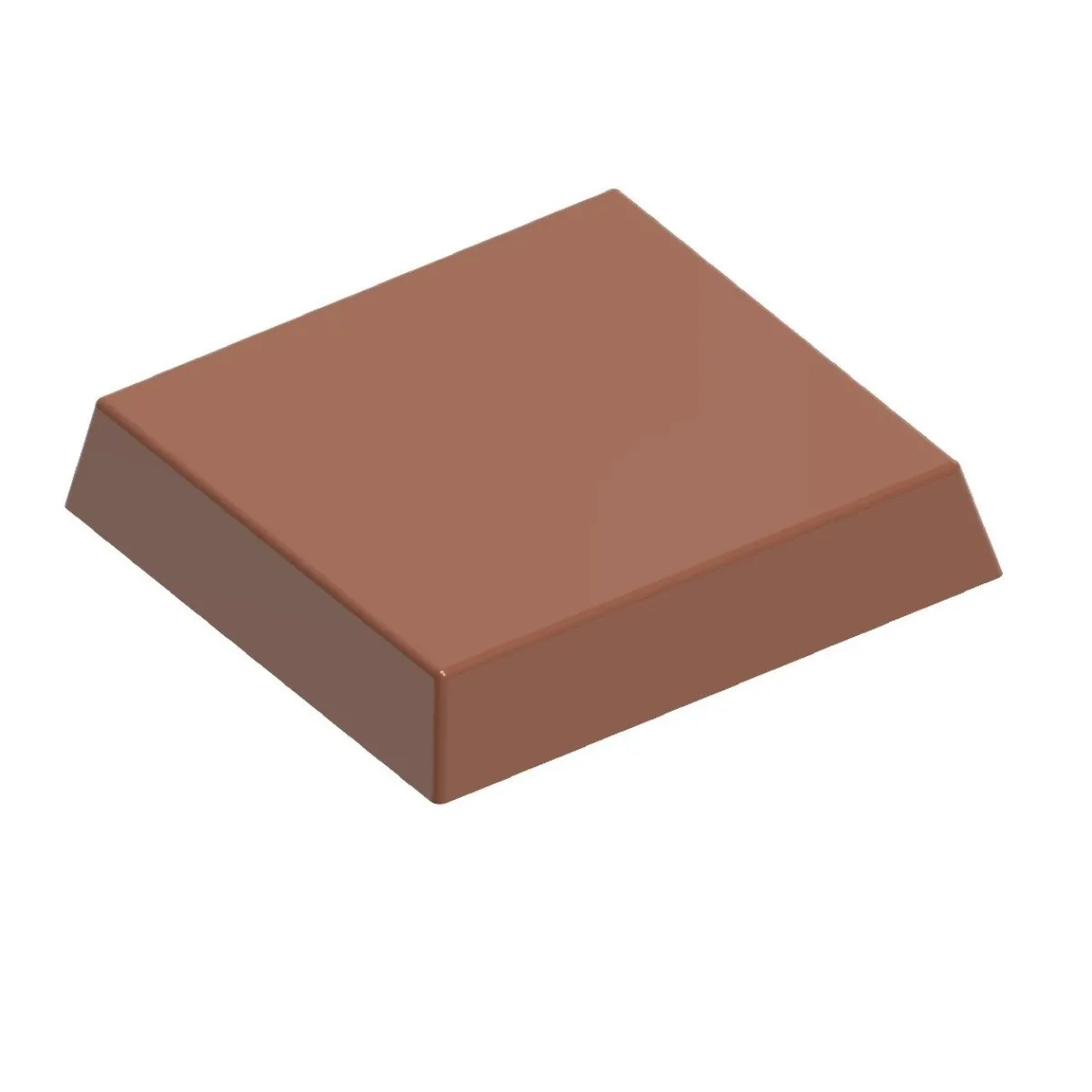 Online Chocolate World Bonbonvorm Vierkant (21x) 30,5x5,5mm