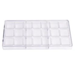 Online Chocolate World Bonbonvorm Vierkant (21x) 30,5x5,5mm